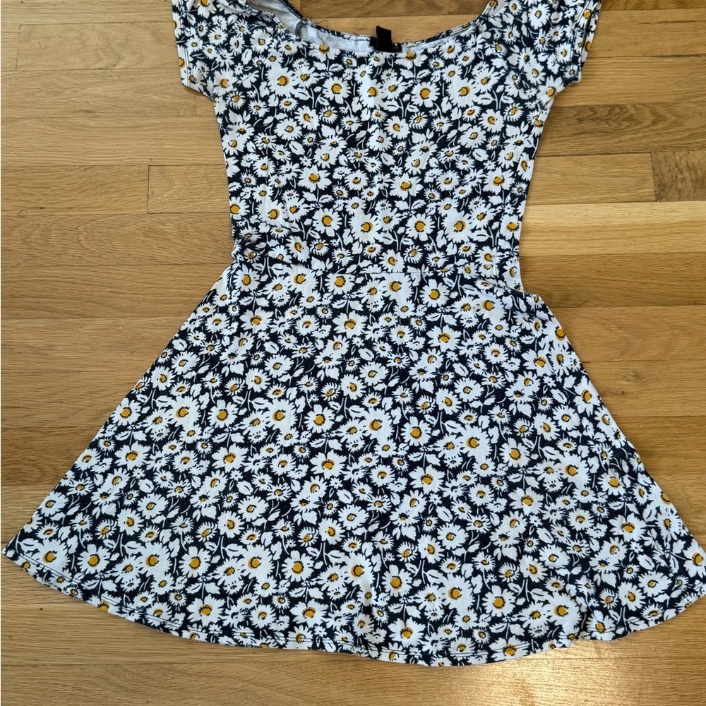 Floral Sundress - Blue and White - Picture 3 of 5